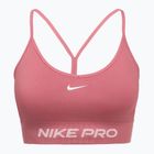 Sutien de antrenament Nike Pro Seamless Light Support peony/white