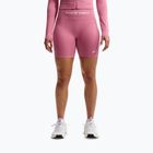 Pantaloni scurți de antrenament pentru femei Nike Pro Seamless High Waisted Biker 5" peony/white