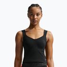 Tricou de antrenament pentru femei Nike Pro Sculpt Medium Support Padded Tank black/white