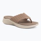 Papuci pentru femei SKECHERS Ultra Flex 3.0 Rhythm Waves brown