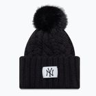 Căciulă de iarnă damă New Era Cable Wide New York Yankees negru