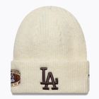 Căciulă de iarnă New Era Mlb Ws Los Angeles Dodgers bej deschis/crem/castaniu închis