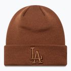 Căciulă de iarnă New Era Essential Los Angeles Dodgers auburn închis/toamnă închisă