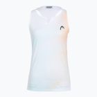 Tricou de tenis pentru femei HEAD Agility Tank Top apricot/print vision