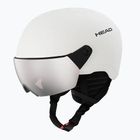 Cască de schi pentru copii HEAD Yuki Visor Jr marshmallow/silver/red