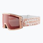 Ochelari de schi pentru copii HEAD Contex Yuki Jr red/peach