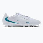 Încălțăminte de fotbal pentru bărbați Nike Phantom 6 Low Academy FG/MG white/white/dusty cactus