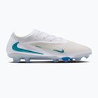 Încălțăminte de fotbal pentru bărbați Nike Phantom 6 Low Elite FG white/white/dusty cactus