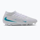Încălțăminte de fotbal pentru bărbați Nike Phantom 6 High Academy FG/MG white/white/dusty cactus