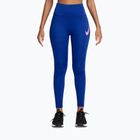 Colanți pentru femei Nike Tempo Swoosh Run old royal/pink rise