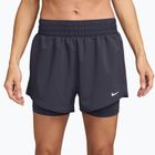 Pantaloni scurți pentru femei Nike One Dri-Fit High-Waisted 3" 2In1 gridiron/white