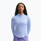 Bluză pentru femei de alergare Nike Swift Dri-FIT UV 1/4-Zip aluminum