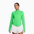 Longsleeve de alergare pentru femei Nike Tempo Swoosh Run Dri-Fit 1/4-Zip illusion green/white