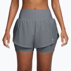 Pantaloni scurți de alergare pentru femei Nike Tempo Flow cool grey/cool grey