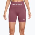 Pantaloni scurți de antrenament pentru femei Nike Pro Seamless pink smoke/white