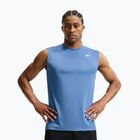 Tricou de antrenament bărbați Nike Dri-FIT Sleeveless Training Top indigo storm/white