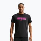 Tricou de antrenament bărbați Nike Dri-Fit Winning black/hyper pink