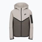 Bluză pentru copii Nike Sportswear Tech Fleece moon particle/cave stone/black/black