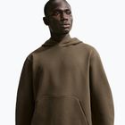 Bluză de antrenament pentru bărbați Nike 24.7 ImpossiblySoft Dark Hazel/Black/Velvet Brown