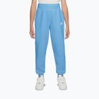 Pantaloni pentru copii Nike Sportswear Club Fleece football blue/white