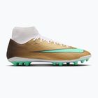 Încălțăminte de fotbal pentru bărbați Nike Mercurial Superfly 11 Academy "Kylian Mbappé" metallic gold/green glow