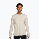 Longsleeve pentru bărbați Nike 24.7 ImpossiblySoft Light light orewood brown/sail/light iron ore