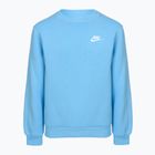 Bluză pentru copii Nike Sportswear Club Fleece football blue/white