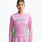 Longsleeve de alergare pentru femei Nike Swift Jersey Top pink rise/illusion green