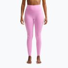 Colanți de antrenament pentru femei Nike One pink rise/white