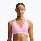 Sutien de antrenament Nike Indy Strappy pink rise/black
