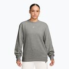 Bluză pentru femei Nike Studio Fleece Lightweight dark grey heather/sail