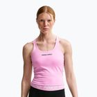 Tricou de antrenament pentru femei Nike Pro Sculpt pink rise/black