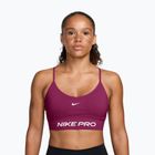 Sutien de antrenament Nike Pro Seamless Light Support true berry/white