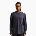 Longsleeve de antrenament pentru femei Nike One Relaxed Dri-Fit gridiron/white