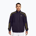 Bluză de tenis pentru bărbați Nike Court Heritage purple dynasty/lemon venom