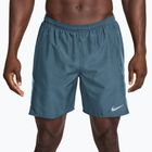 Pantaloni scurți de alergare pentru bărbați Nike Miler Dri-Fit 2in1 7" smokey blue/cerulean