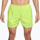 Pantaloni scurți pentru bărbați Nike Miler Dri-Fit Brief Lined 5" light lemon twist