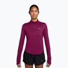 Bluză pentru femei de alergare Nike Swift Dri-FIT UV 1/4-Zip true berry