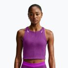 Tricou de alergare pentru femei Nike AeroSwift vivid purple/purple pulse