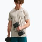 Tricou pentru bărbați Nike Dri-FIT cream li/black