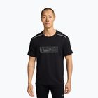 Tricou de alergare pentru bărbați Nike Miler black
