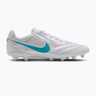 Încălțăminte de fotbal pentru bărbați Nike Tiempo Ligera Pro AG white/white/dusty cactus