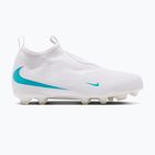 Încălțăminte de fotbal pentru copii Nike Phantom 6 High Academy Jr FG/MG white/white/dusty cactus