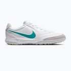 Încălțăminte de fotbal pentru bărbați Nike Tiempo Ligera Pro TF white/white/dusty cactus