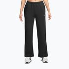 Pantaloni pentru femei Nike Studio Fleece total black/sail