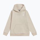 Bluză pentru copii New Balance Brush Back Small Logo Hoodie timberwolf