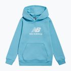 Bluză pentru copii New Balance BB Stacked Logo Hoodie taffy blue