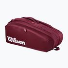 Geantă de tenis Wilson Defyer Racket Bag 9Pk V1 red