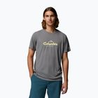 Tricou pentru bărbați Columbia Zero Rules Light Graphic Crew city grey/scripted peaks