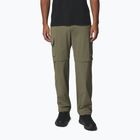 Pantaloni de trekking pentru bărbați Columbia Silver Ridge Elite Convertible stone green